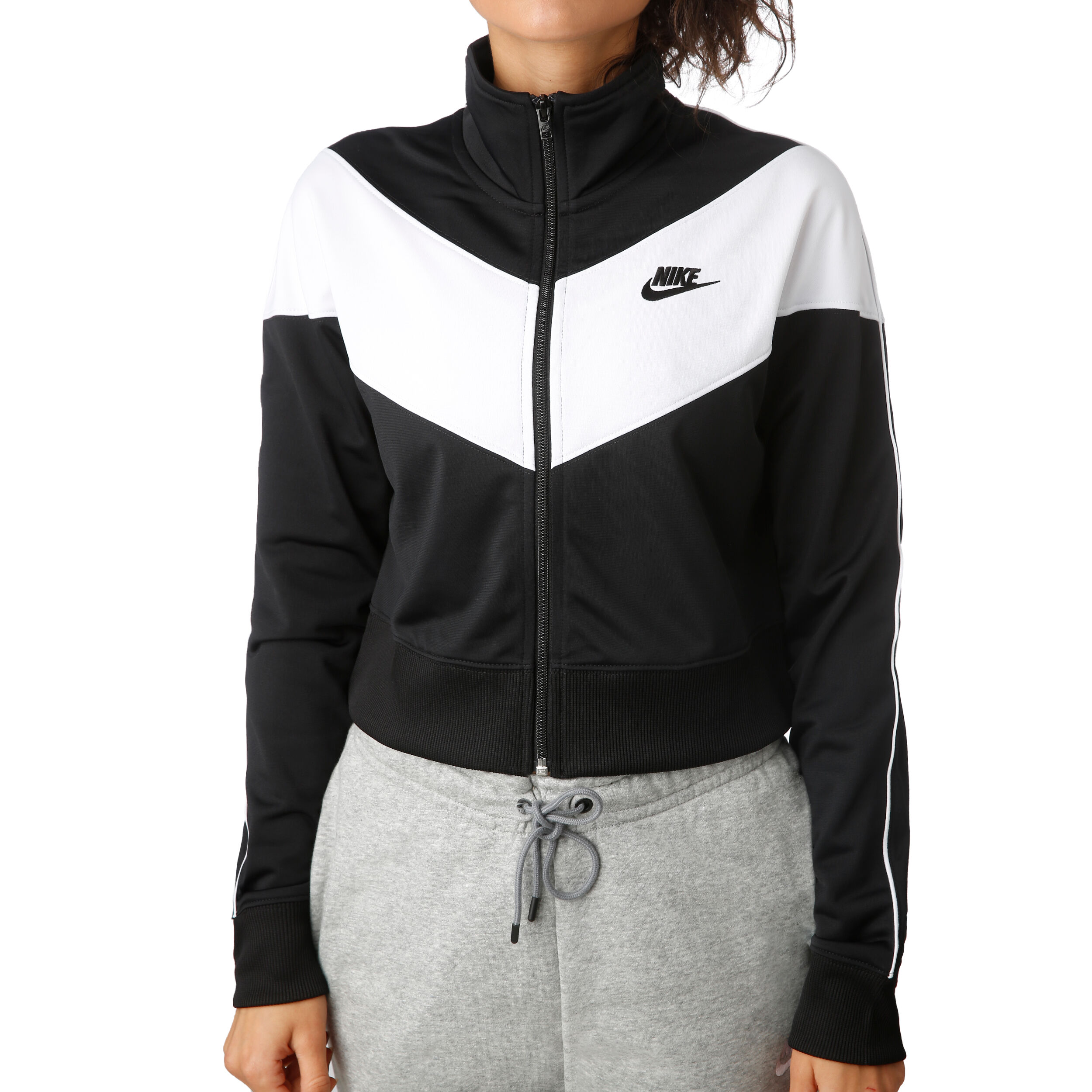 Sportswear Heritage Training Jacket Women Black White