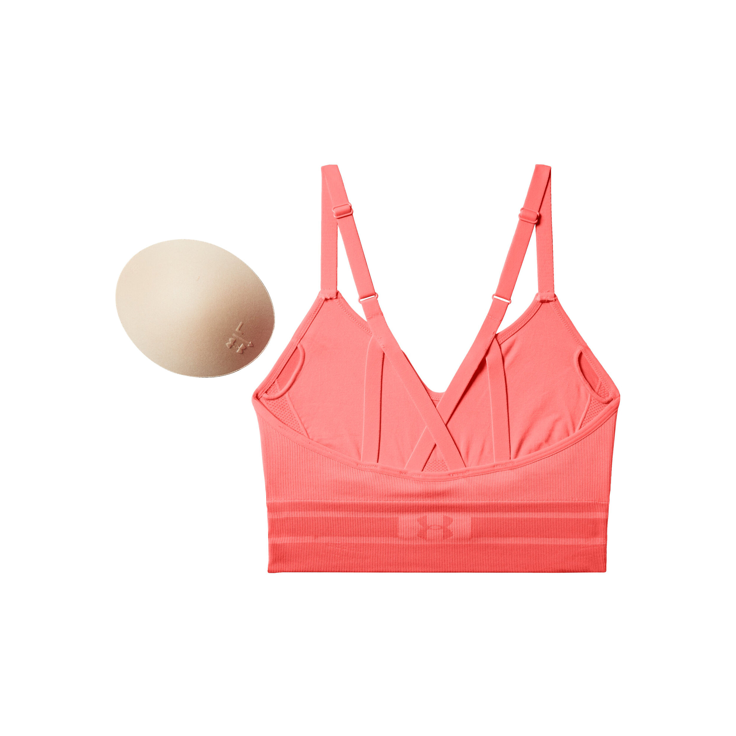 Under armour seamless longline sports bra on sale