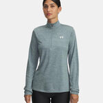 Under Armour Clothing Under Armour Tech 1/2 Zip-Twist Long sleeve Women - white, 