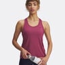 Tech Knockout Tank Top Women-Berry