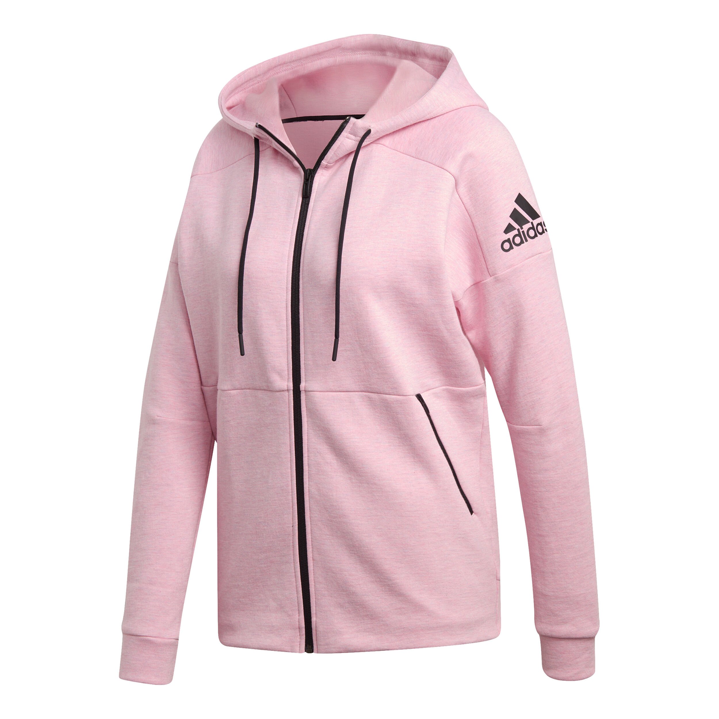 Adidas stadium jacket shop pink