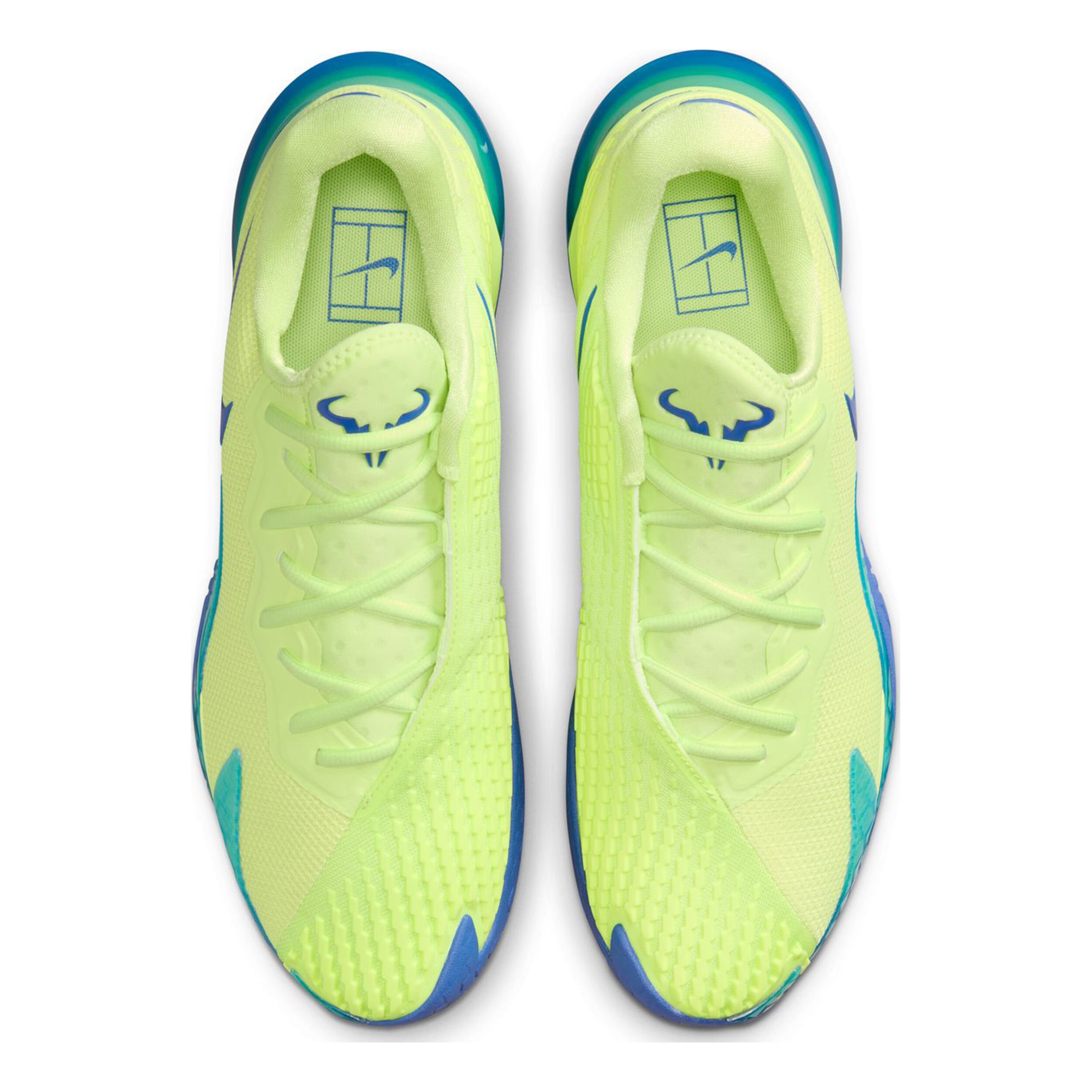 Buy Nike Zoom Vapor Cage 4 Rafa All Court Shoe Men Lime Blue online Tennis Point UK