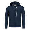 Fynn Zip Hoodie Men - blue, white