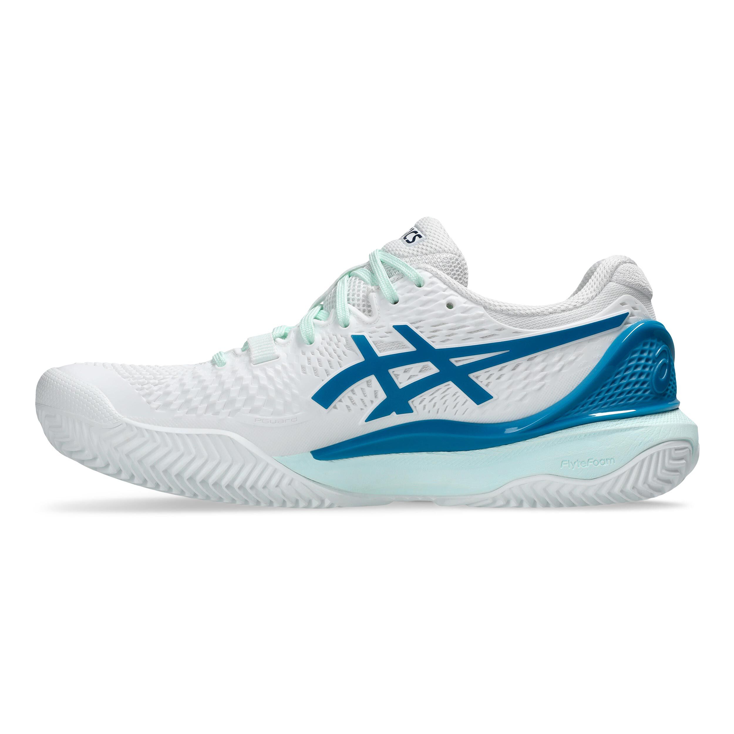 Red white blue asics hot sale