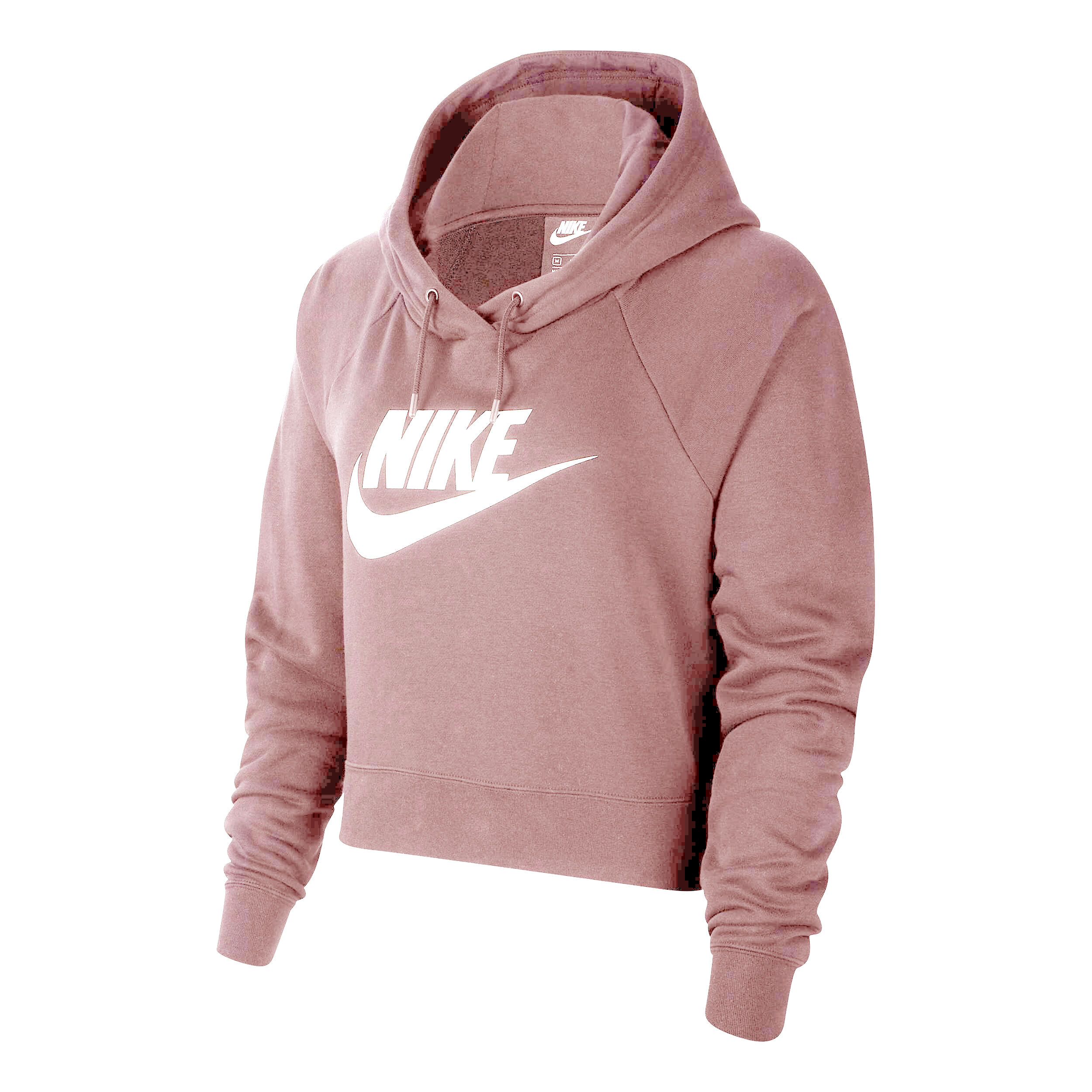 Nike women's sportswear essential cropped hoodie deals