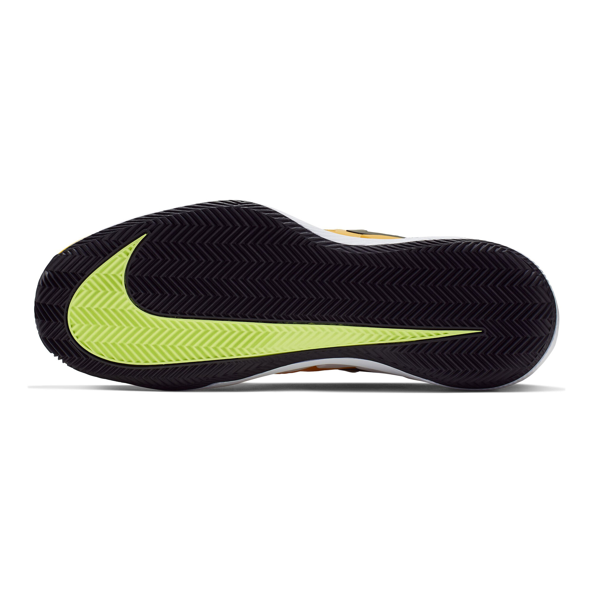 Buy Nike Air Zoom Vapor X Clay Court Shoe Men Golden Yellow, Black ...