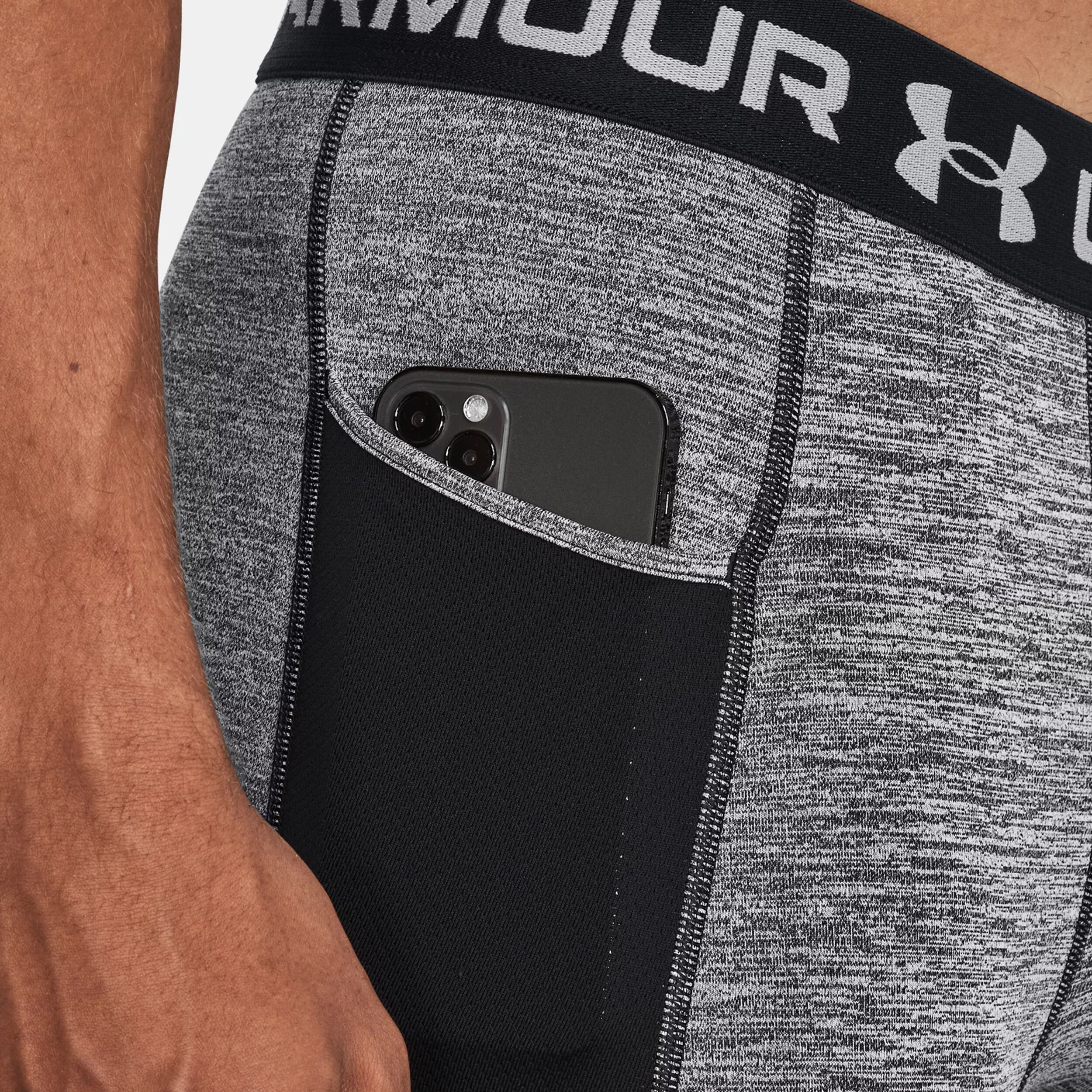 Buy Under Armour Coldgear Twist Tight Men Grey Black online