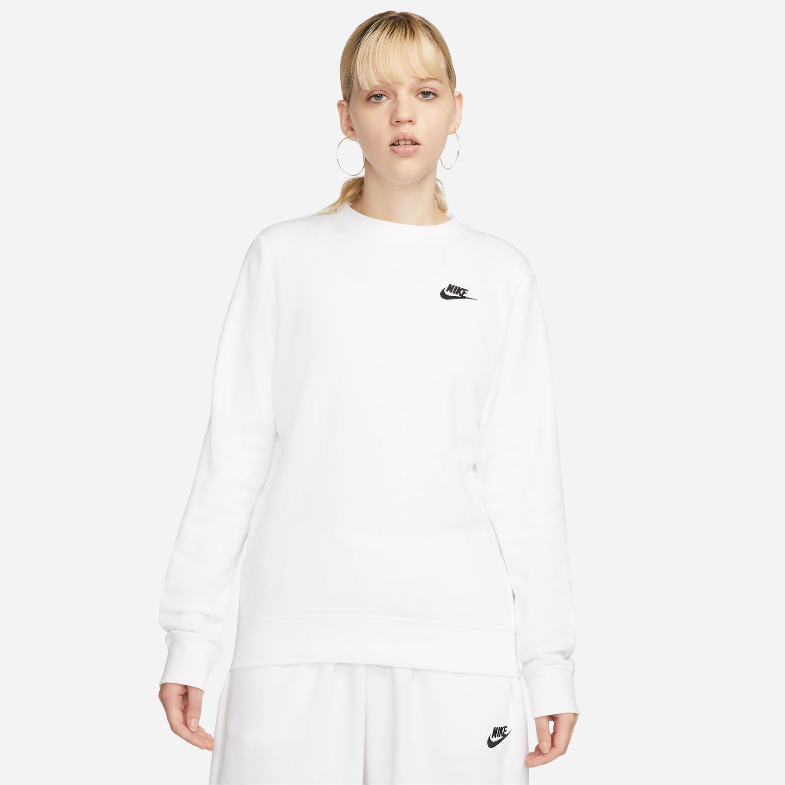 Sportswear Club Flouncy Sweatshirt Women White Black