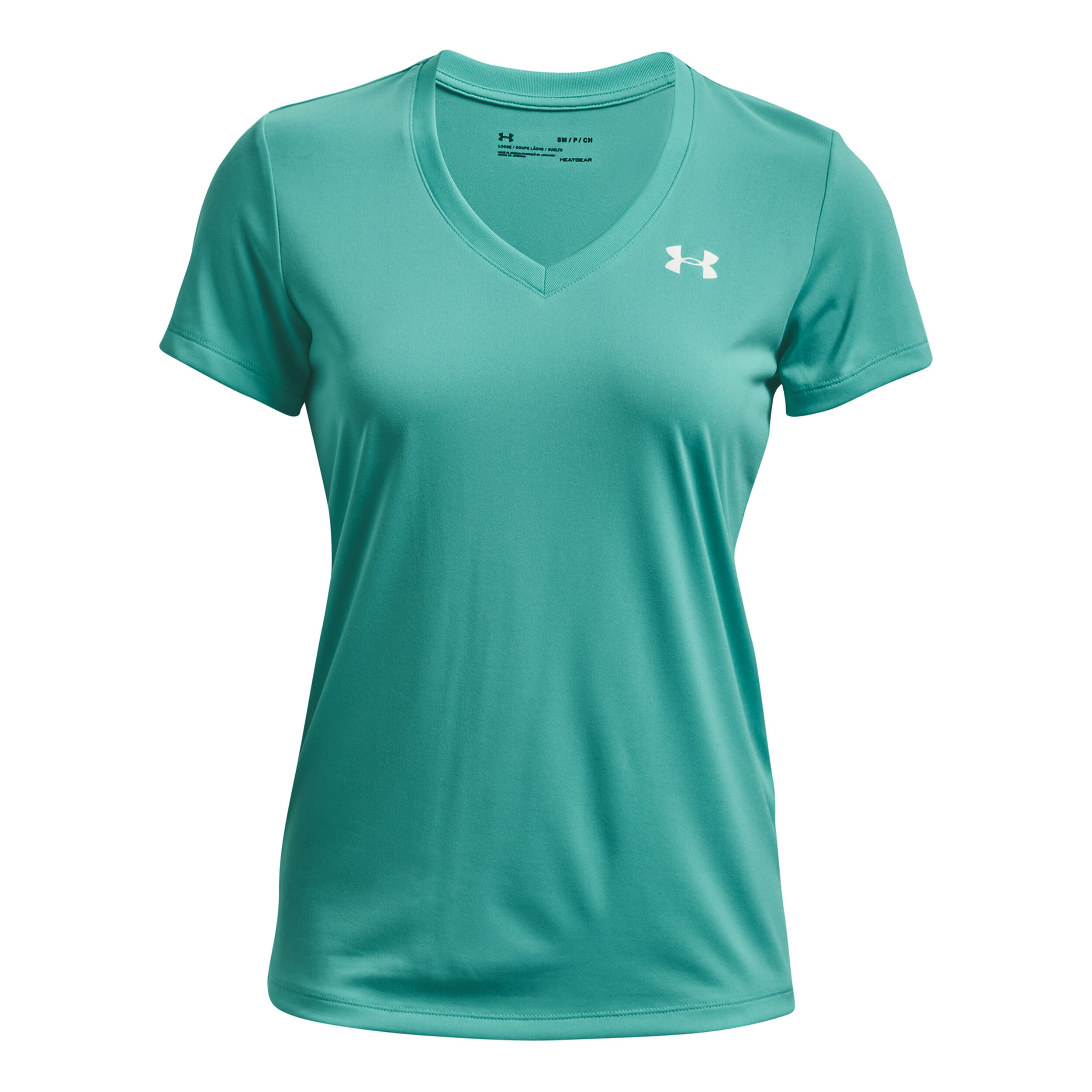 Under armour t shirts green women sale