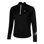 ASICS Clothing ASICS Icon 1/2 Zip Running Shirt Women-Black