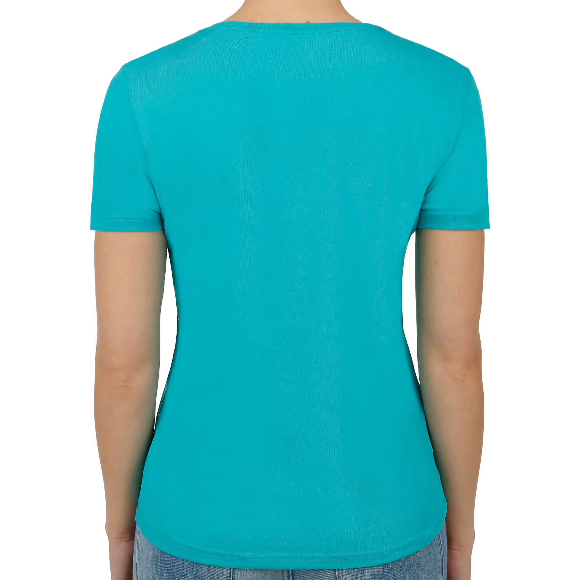 buy adidas Category T-Shirt Women - Turquoise, Orange online | Tennis-Point