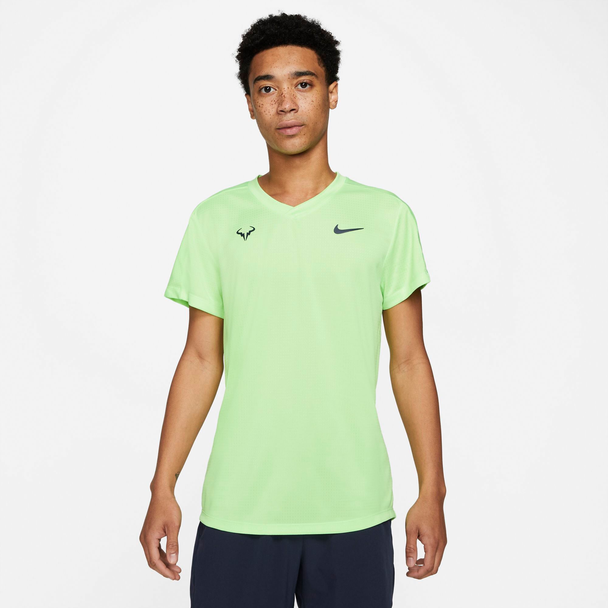 Lime green nike shirt men online