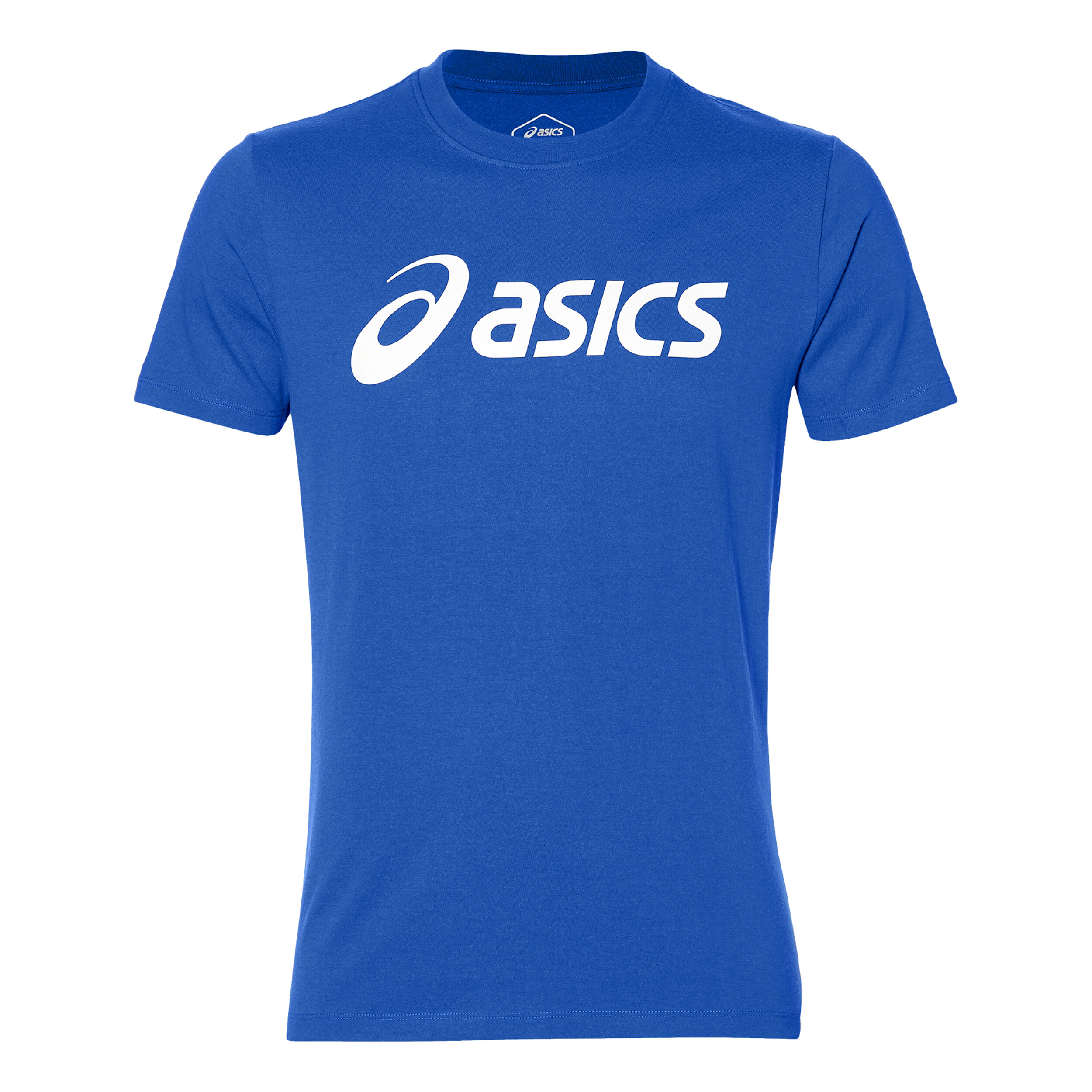 Asics t shirt bleu clearance