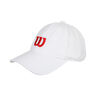Active Perforated Cap-White,Red