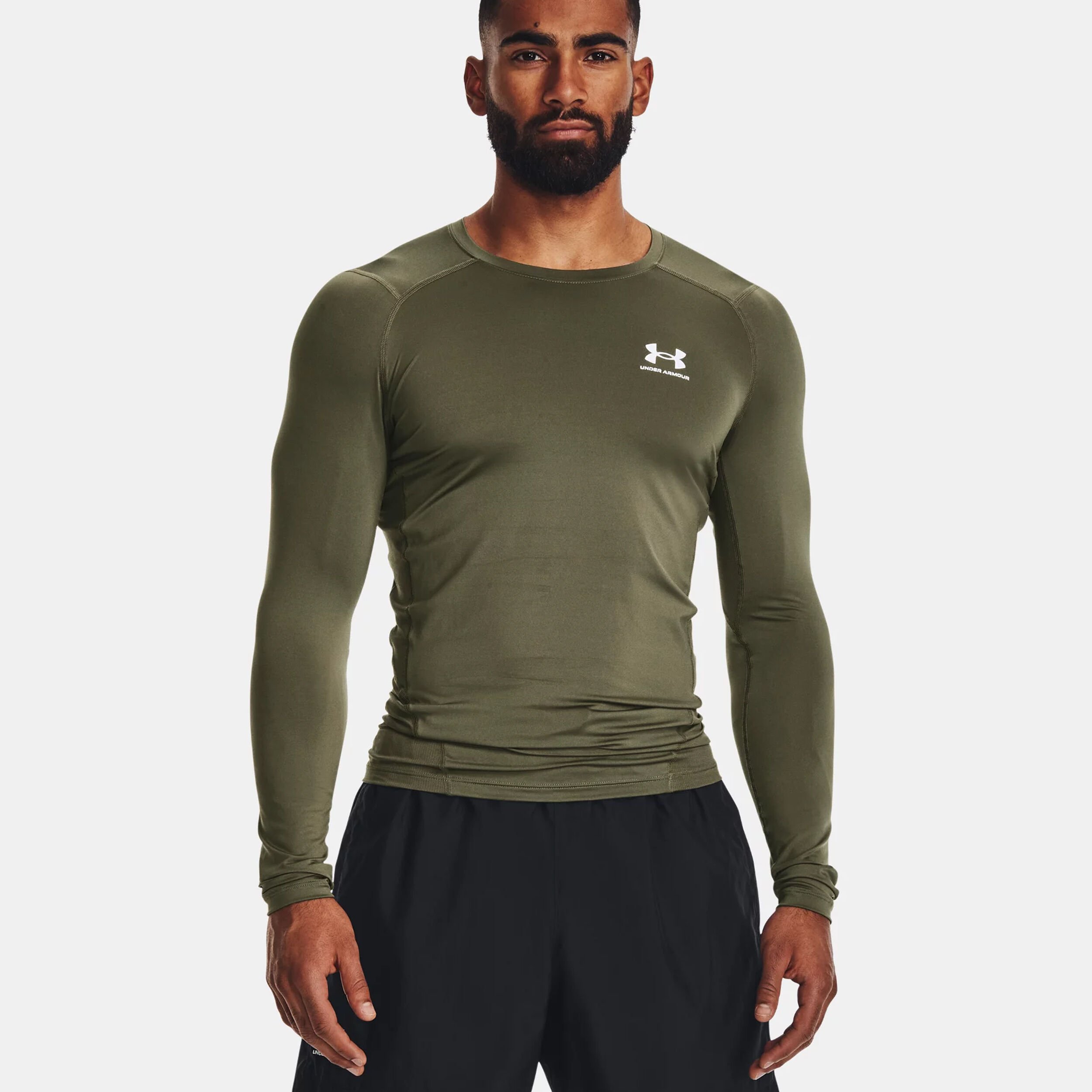 Under armour heatgear armour long sleeve compression tee on sale