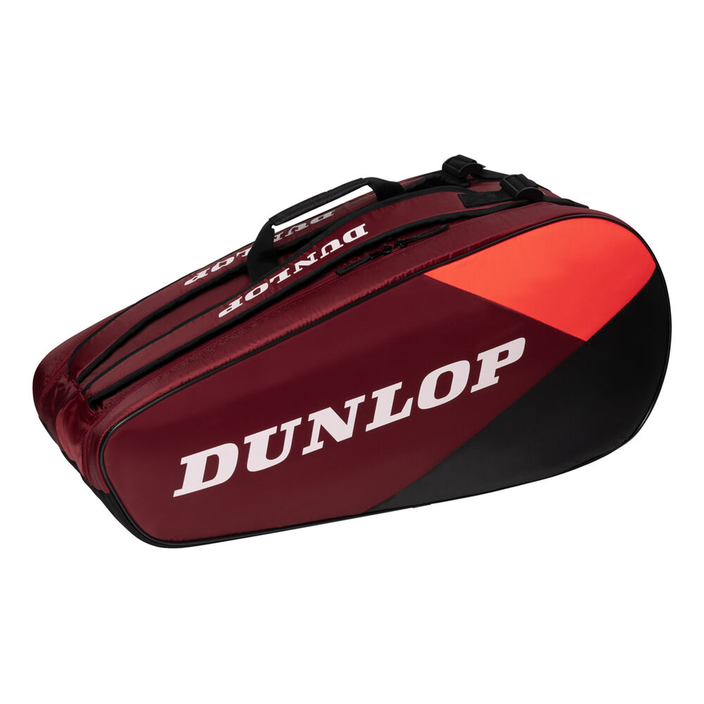Dunlop Performance CX Club Racket Bag 10 Pack-Black,Red black Dunlop Performance CX Club Racket Bag 10 Pack-Black,Red black