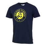 Roland Garros Tee Shirt Big Logo Flock