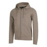 Tonal Core Zip Zip Hoodie Men - grey, brown