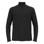 Odlo Clothing Odlo Essential 1/2 Zip Long Sleeve Men-Black