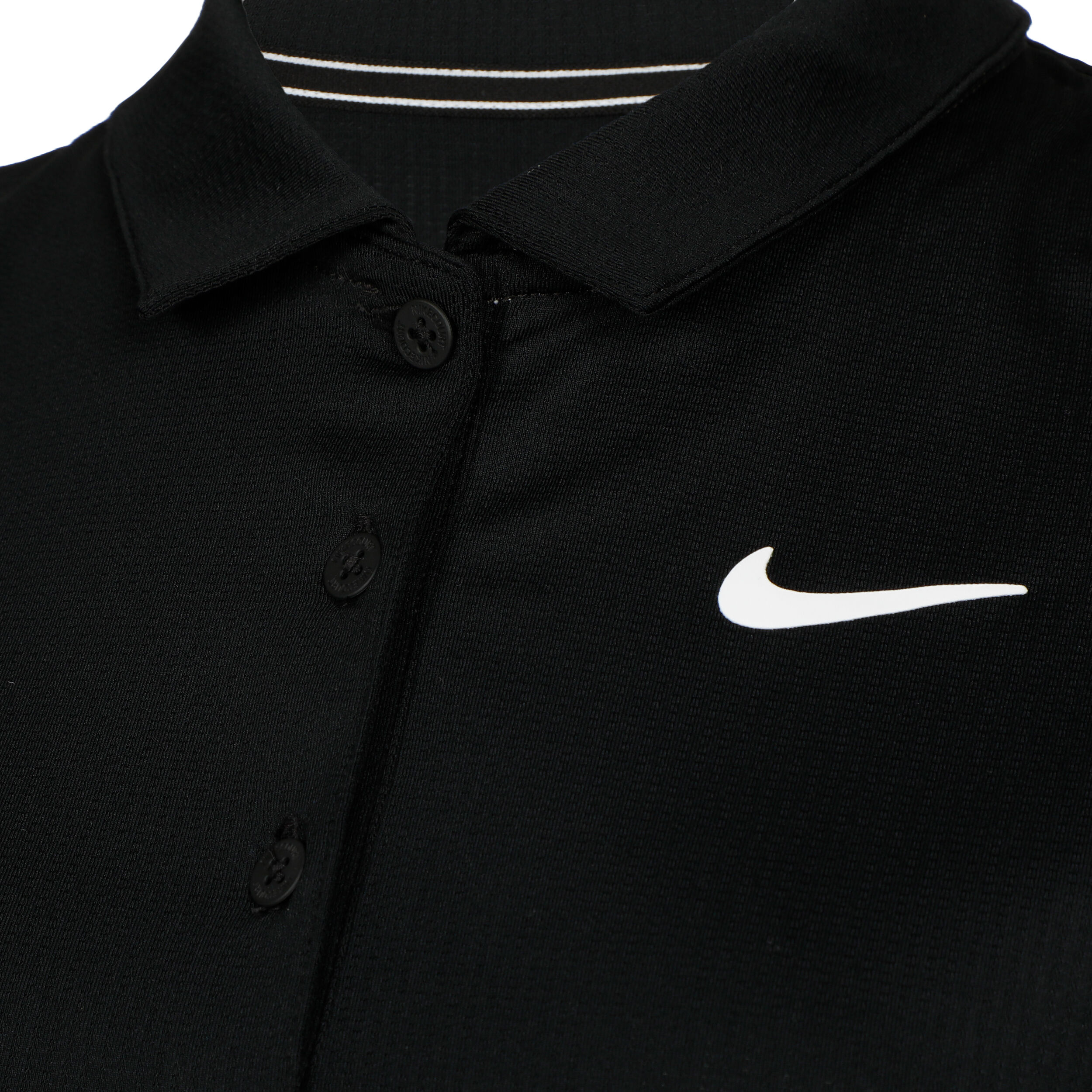Nike sales black polo