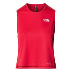 The North Face Running top The North Face Sunriser Running Shirt Women-Red