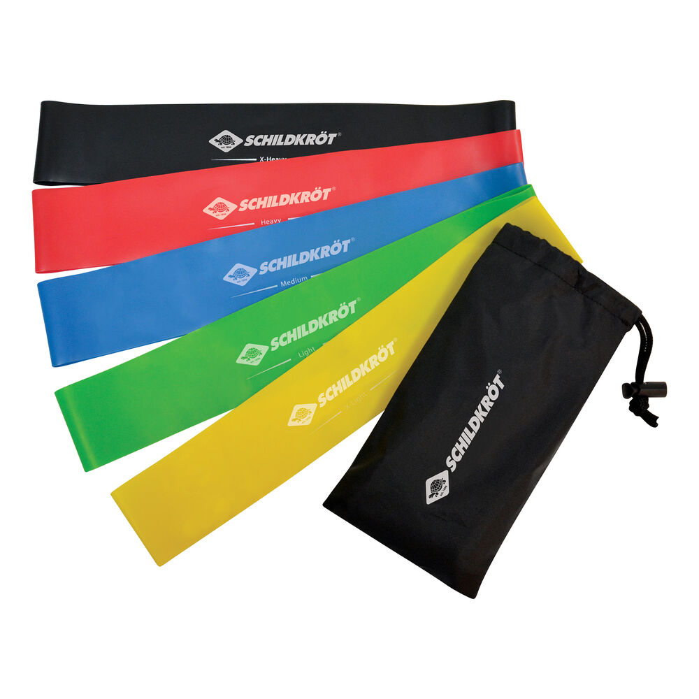Schildkröt Fitness Mini Resistance Fitnessband 5er Set Tapes