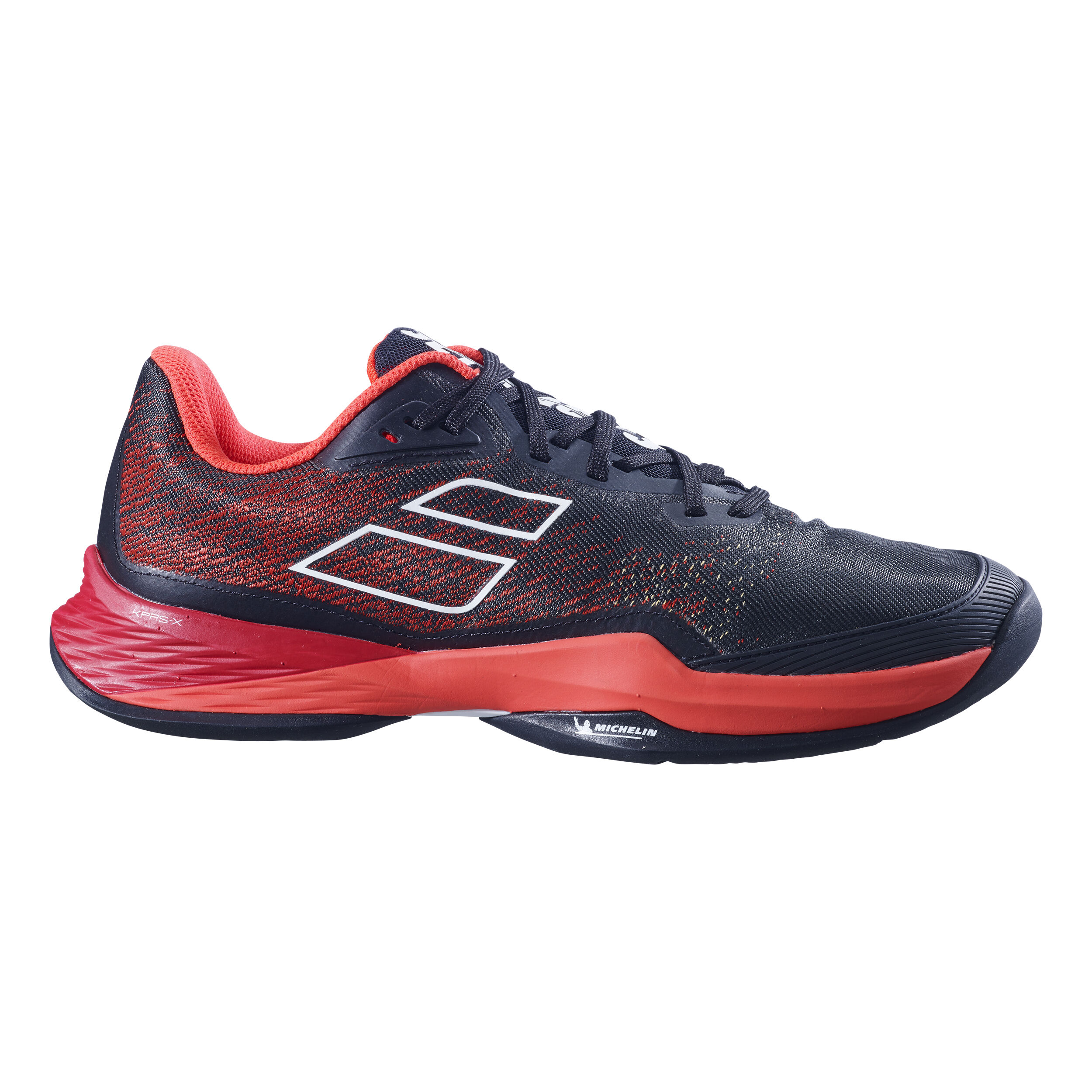 Buy Babolat Jet Mach 3 All Court Shoe Men Black Red online