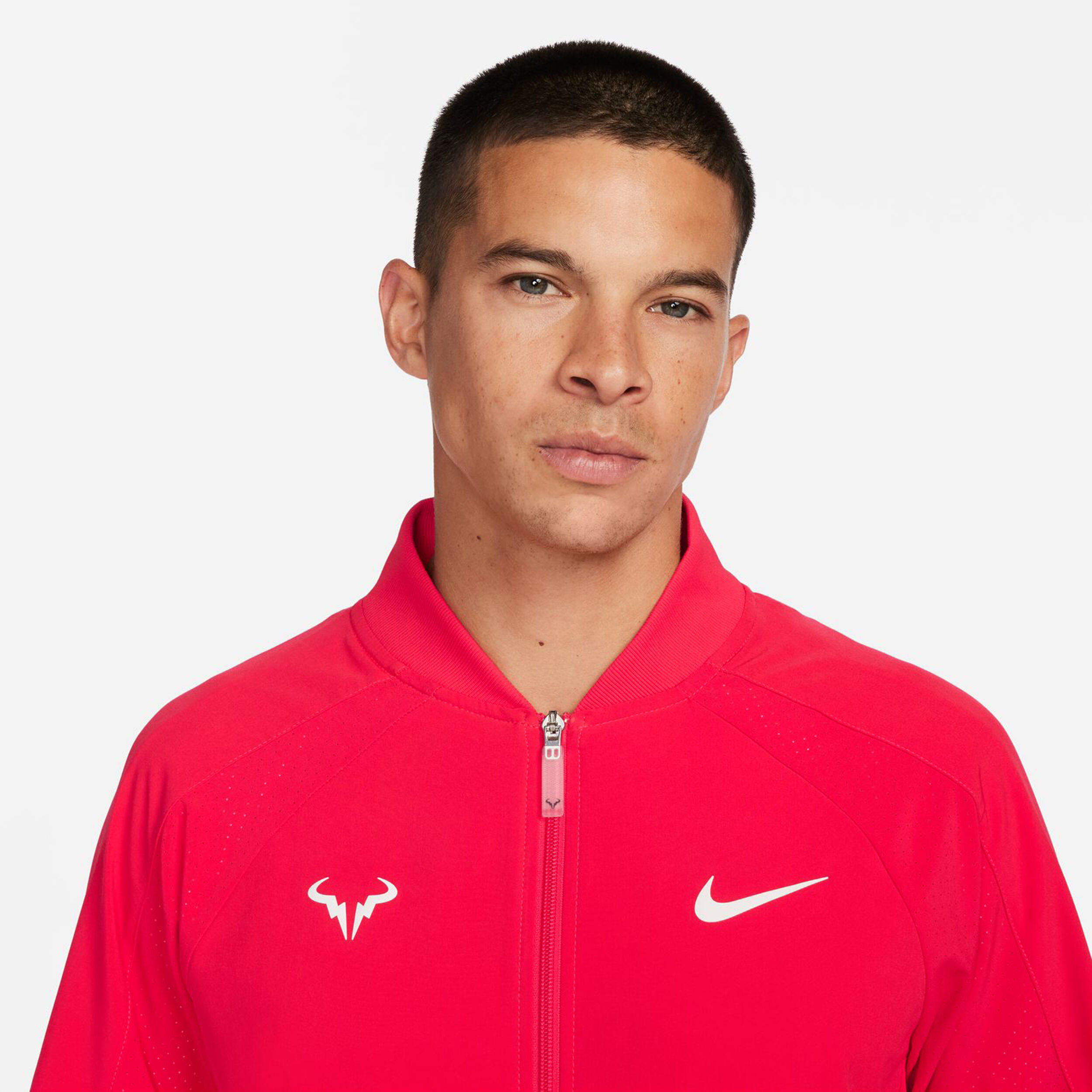 Red nike jacket store