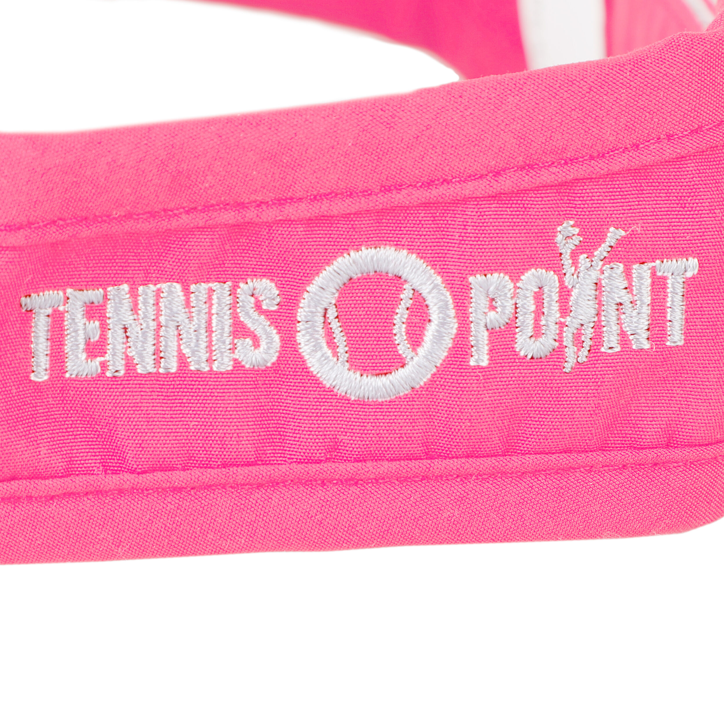 Pink tennis visor store