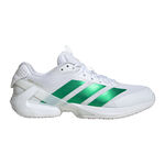 adidas Tennis shoes adidas adizero Ubersonic 5 Grass court shoe Men-white, green