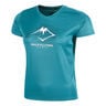 Fujitrail Logo Running Shirt Women-Blue