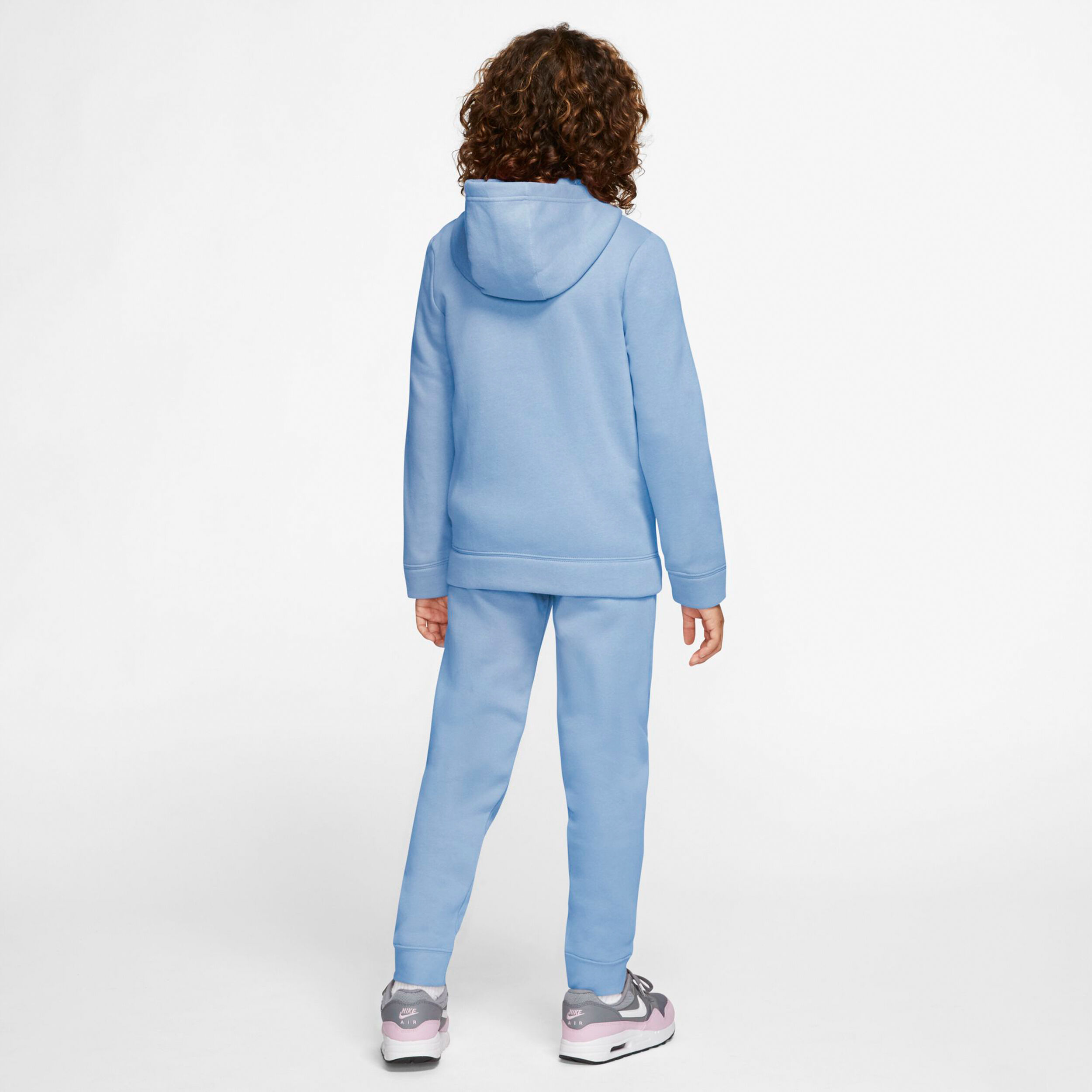 Sportswear Tracksuit Girls Light Blue White