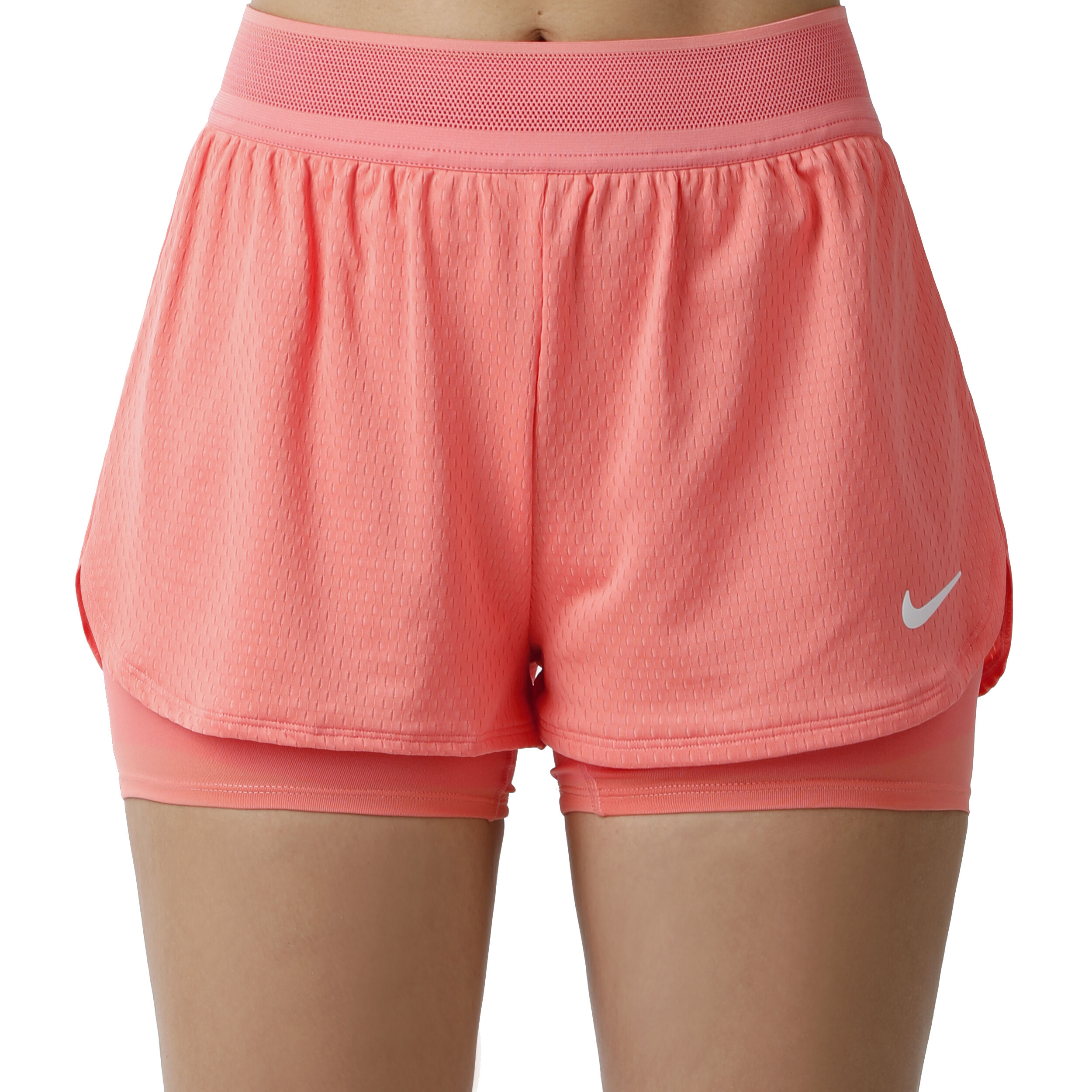 Buy Nike Court Flex Shorts Women Coral White online Tennis Point UK