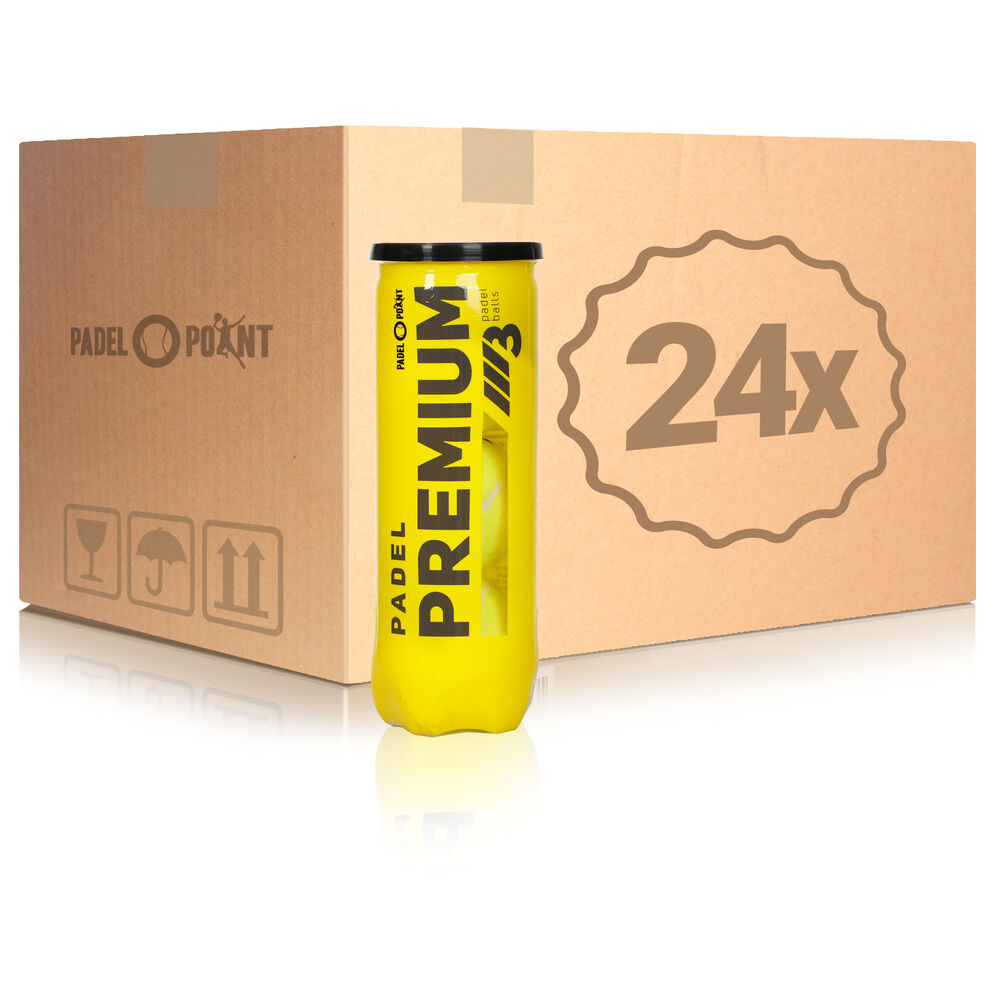 Padel-Point Premium Ball 24x 3 Tube In A Box