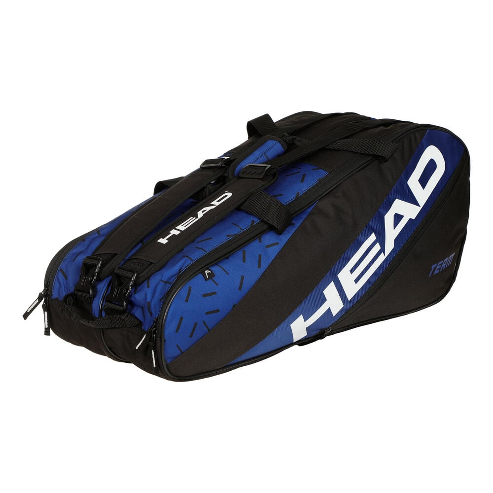 Head Team Racquet Bag L Racket Bag-Black,Blue black