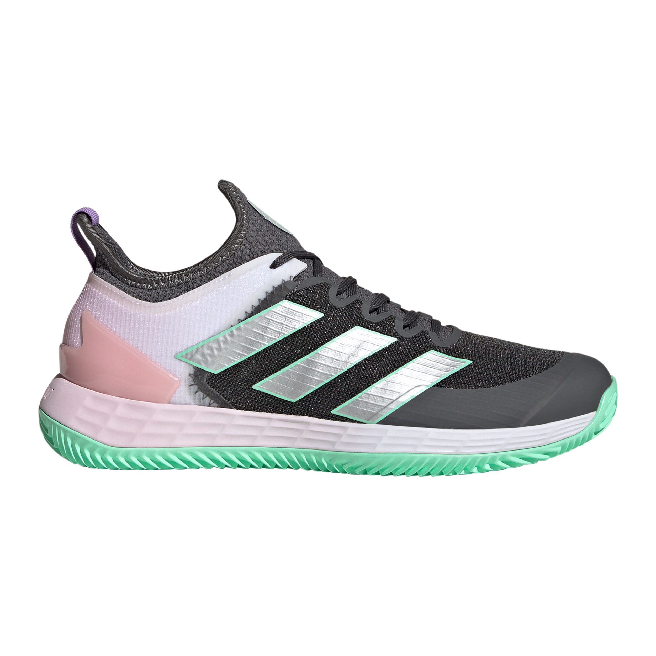 Adizero Ubersonic 4 Clay Court Shoe Women Dark Grey Pink