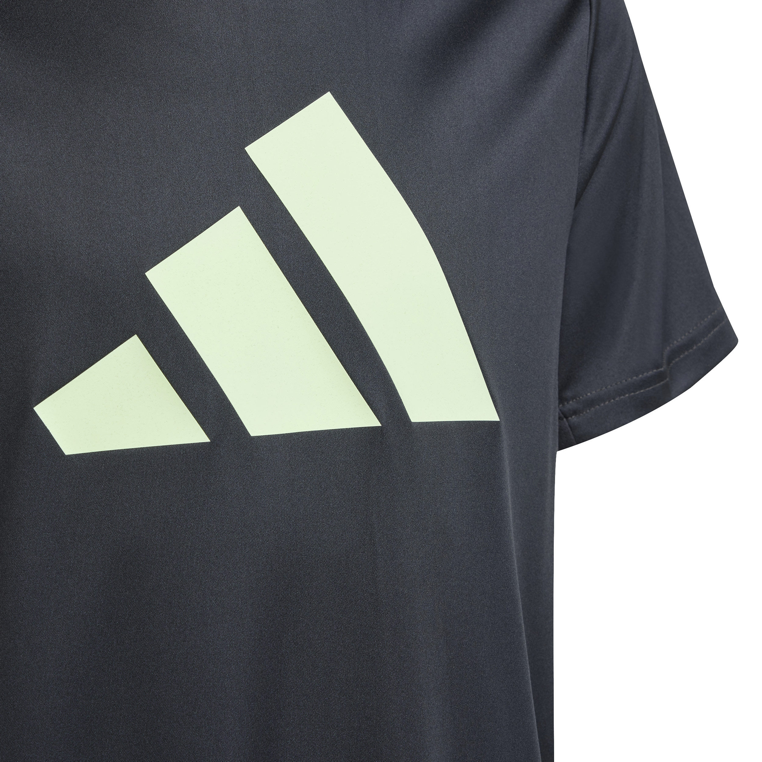 Buy adidas Logo T Shirt Boys Black Light Green online Tennis Point UK