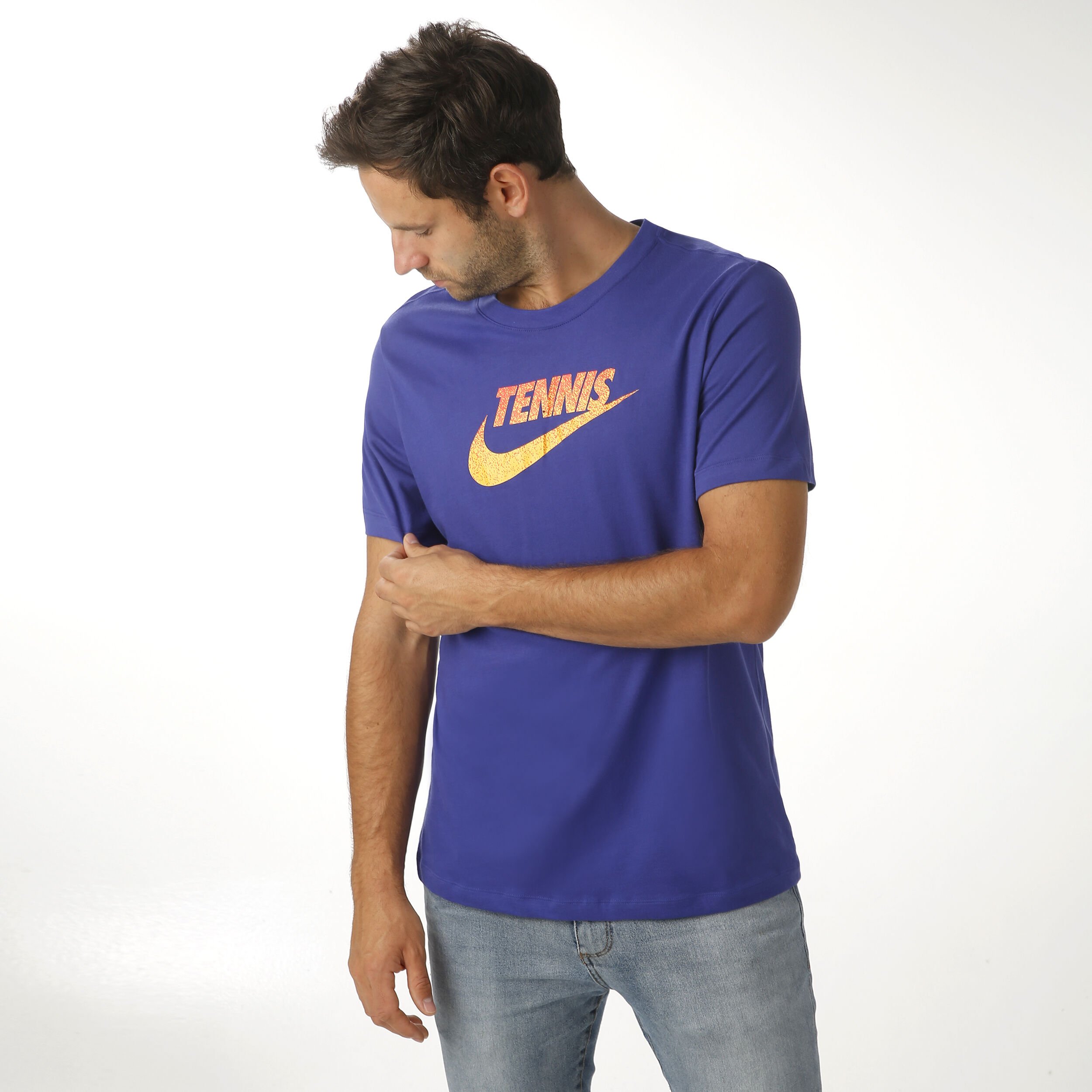 Nike court graphic tee sales