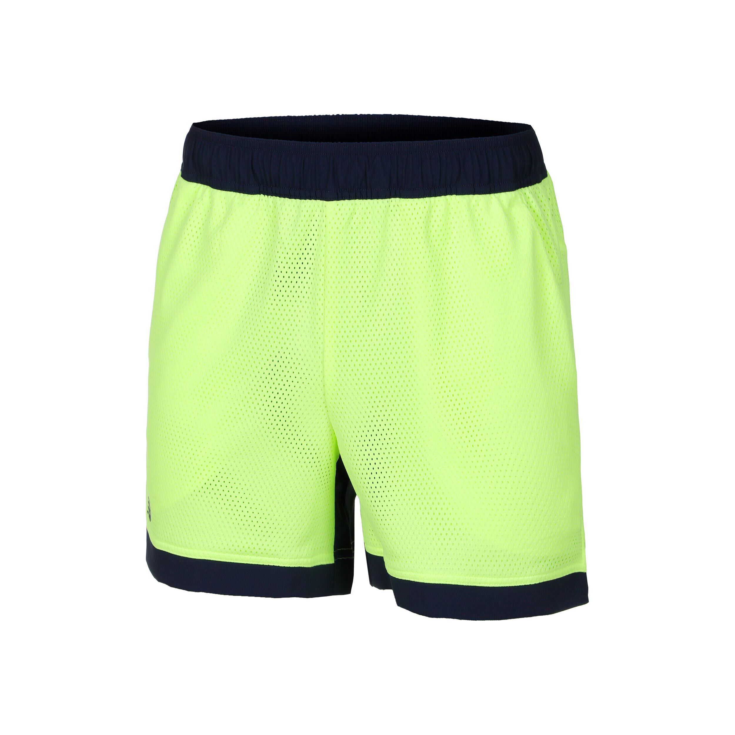 Tournament Double Layer Shorts Men Lime