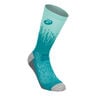 Performance Run Crew Running Socks-Turquoise,Mint