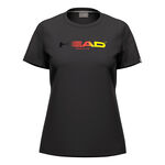 HEAD Clothing HEAD DTB Rainbow T-Shirt Women-black