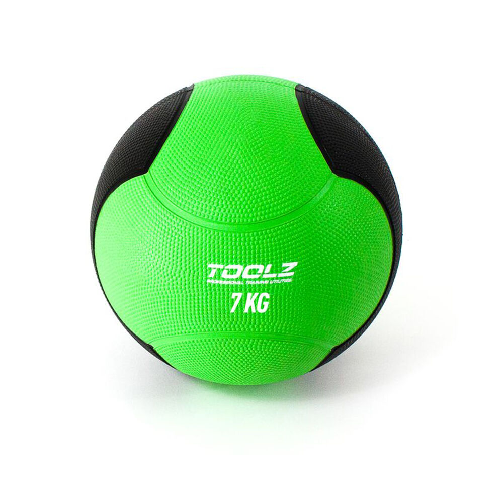 Toolz 7kg Medicine Ball-Green,Black