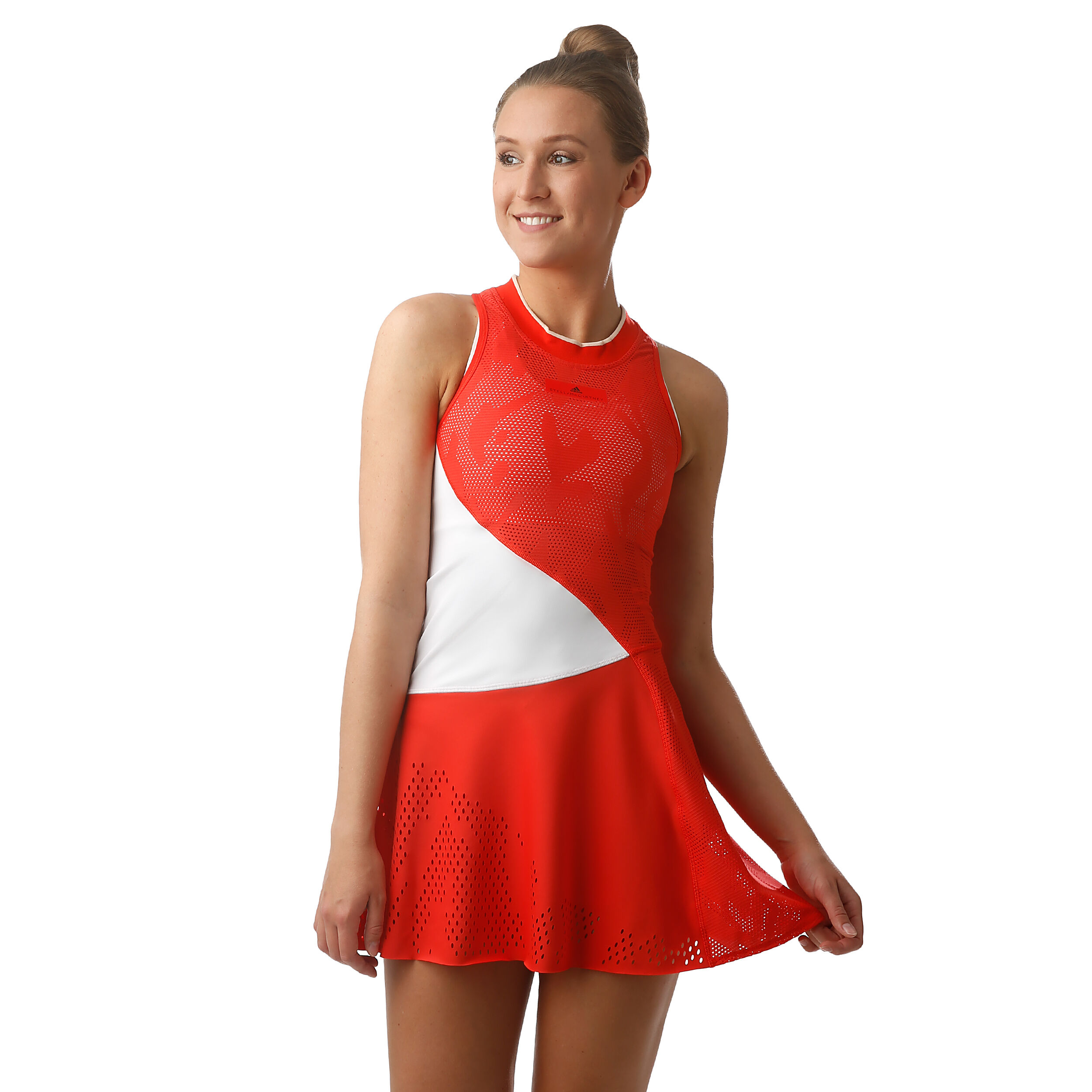 Stella McCartney Dress Women Red White