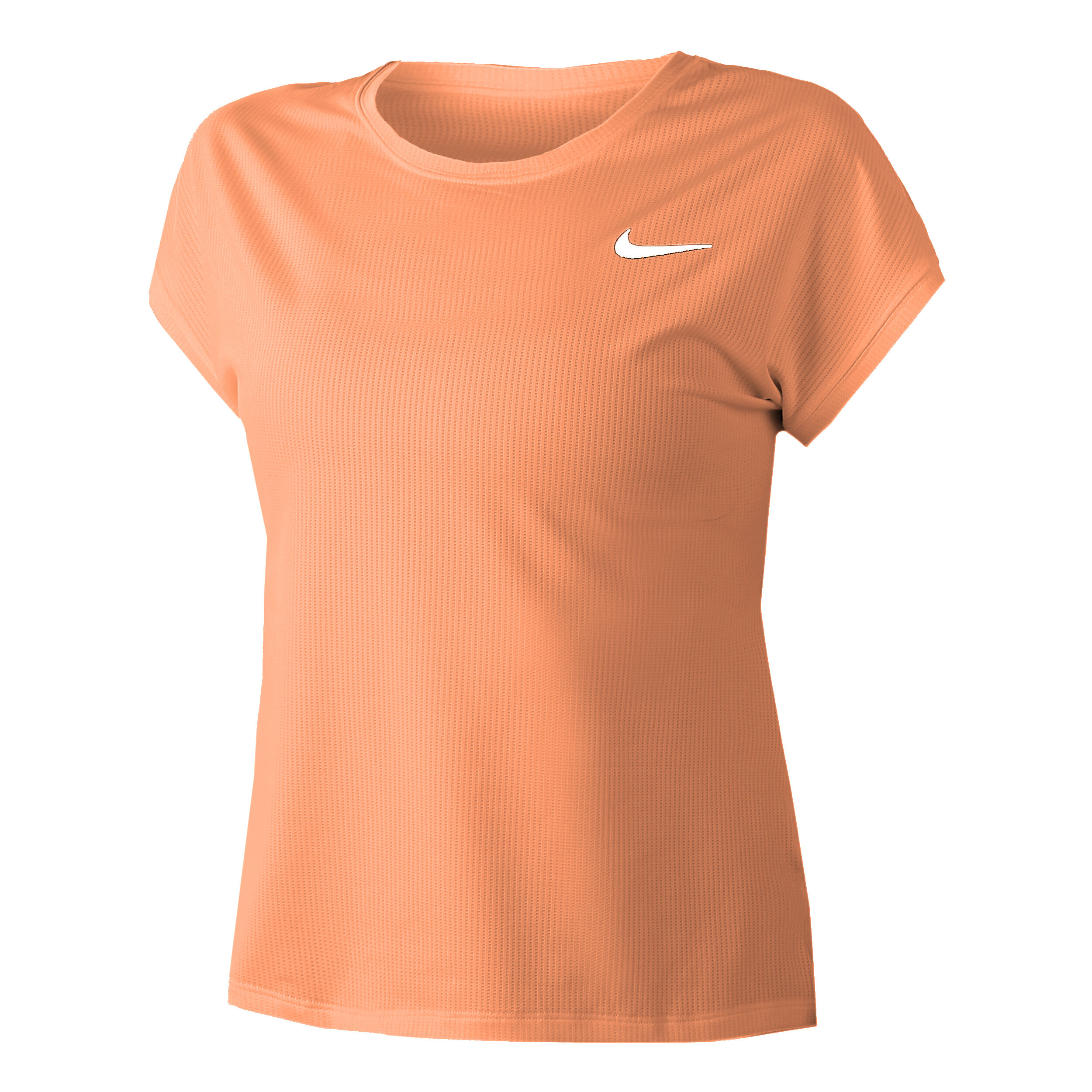 Orange nike shirt women's sales