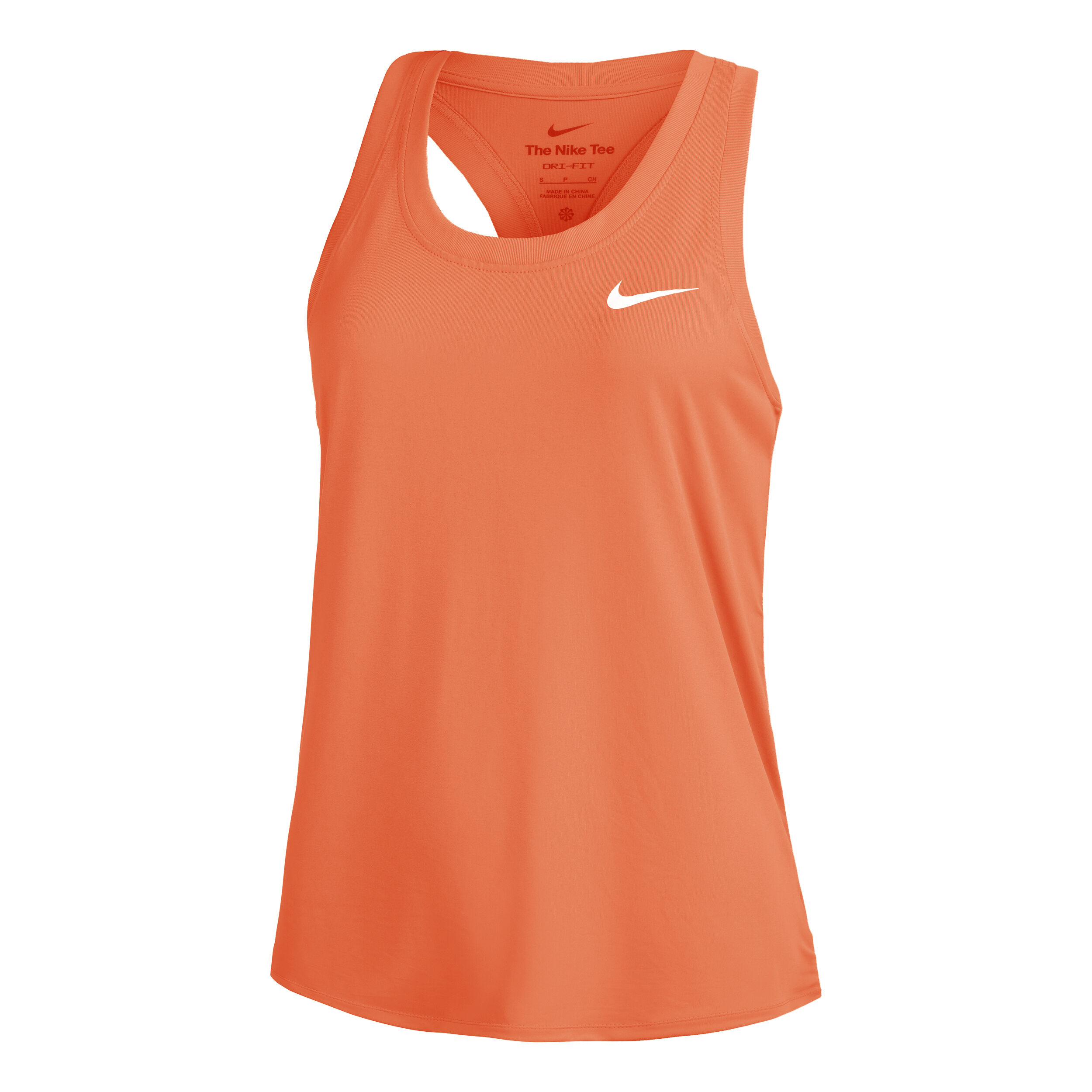 Dri Fit Regular Racerback Tank Top Women Orange