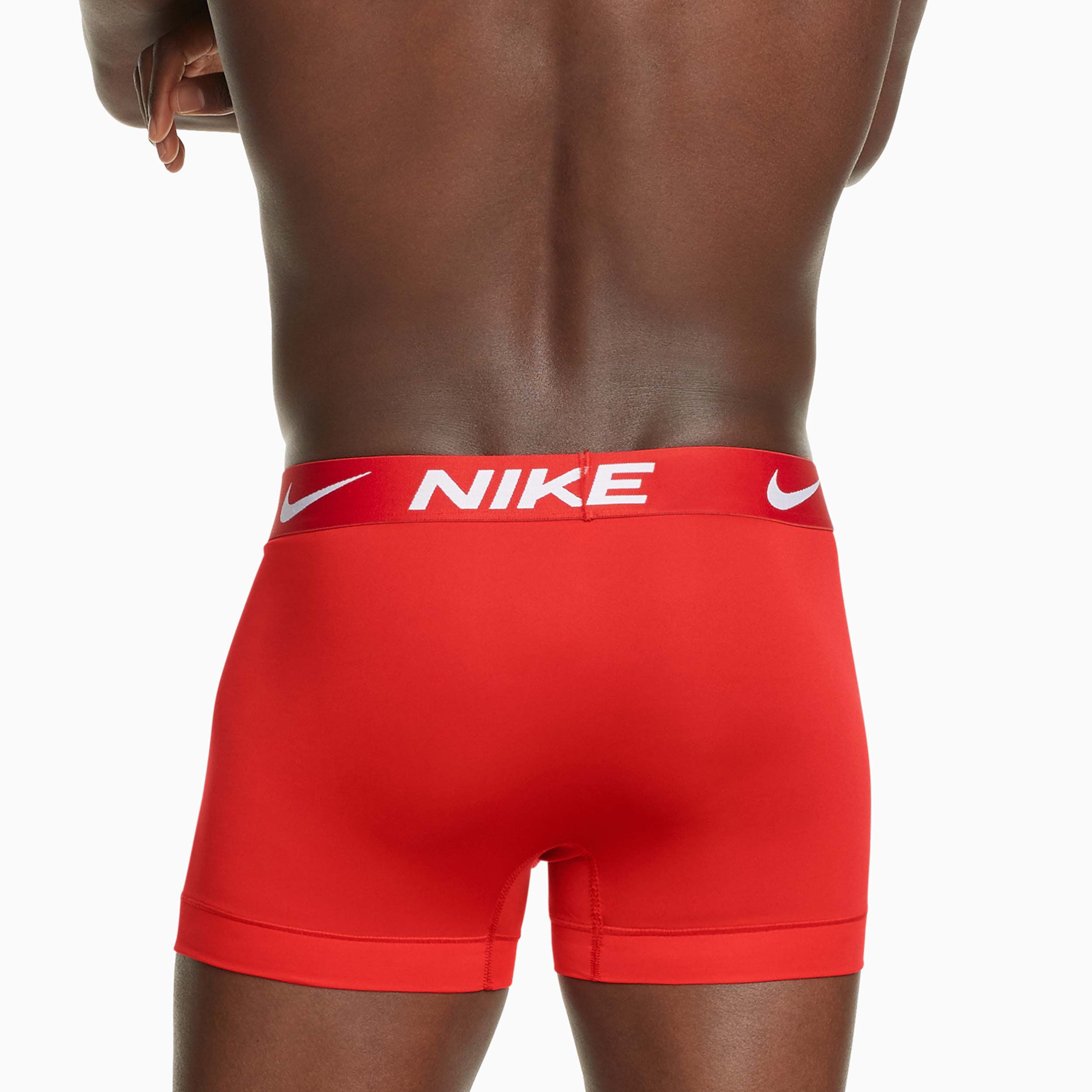 Essential Micro Boxer Shorts 3 Pack Men Red Petrol