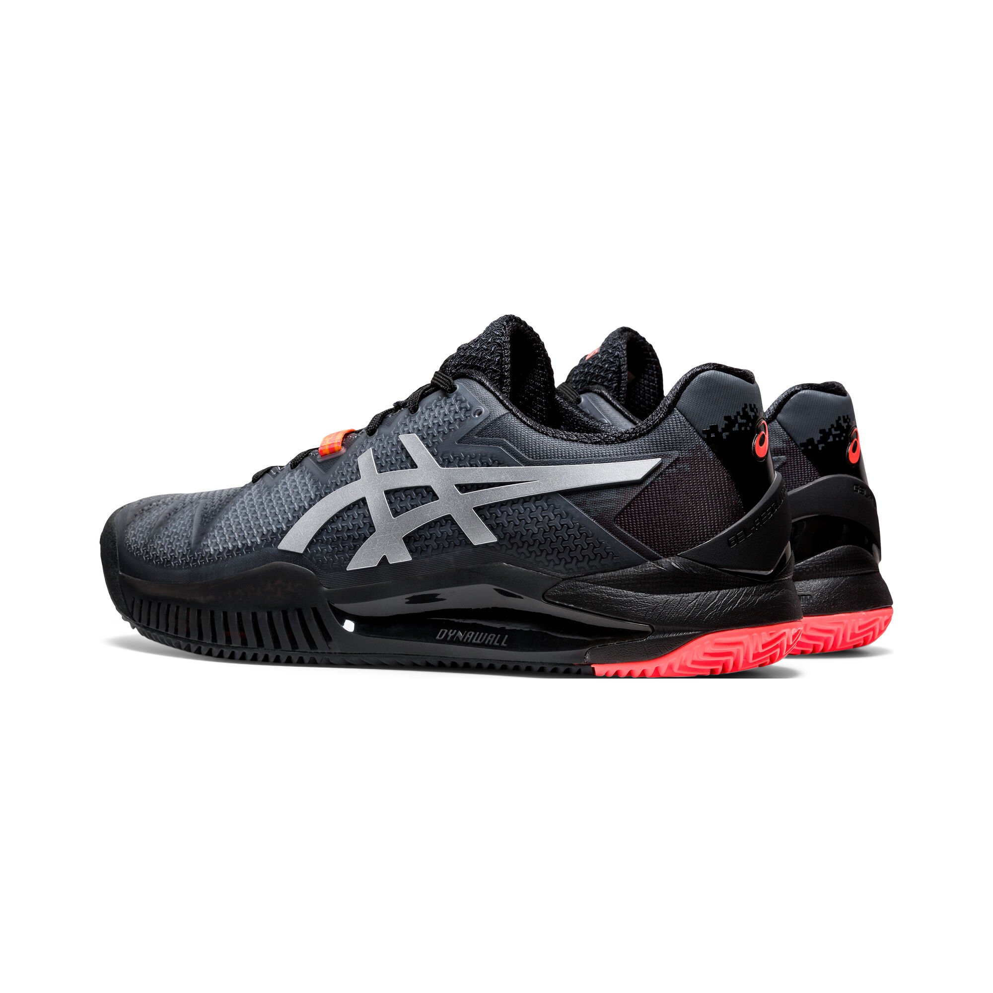 Buy ASICS Gel-Resolution 8 L.E. Clay Court Shoe Men Dark Grey, Silver ...