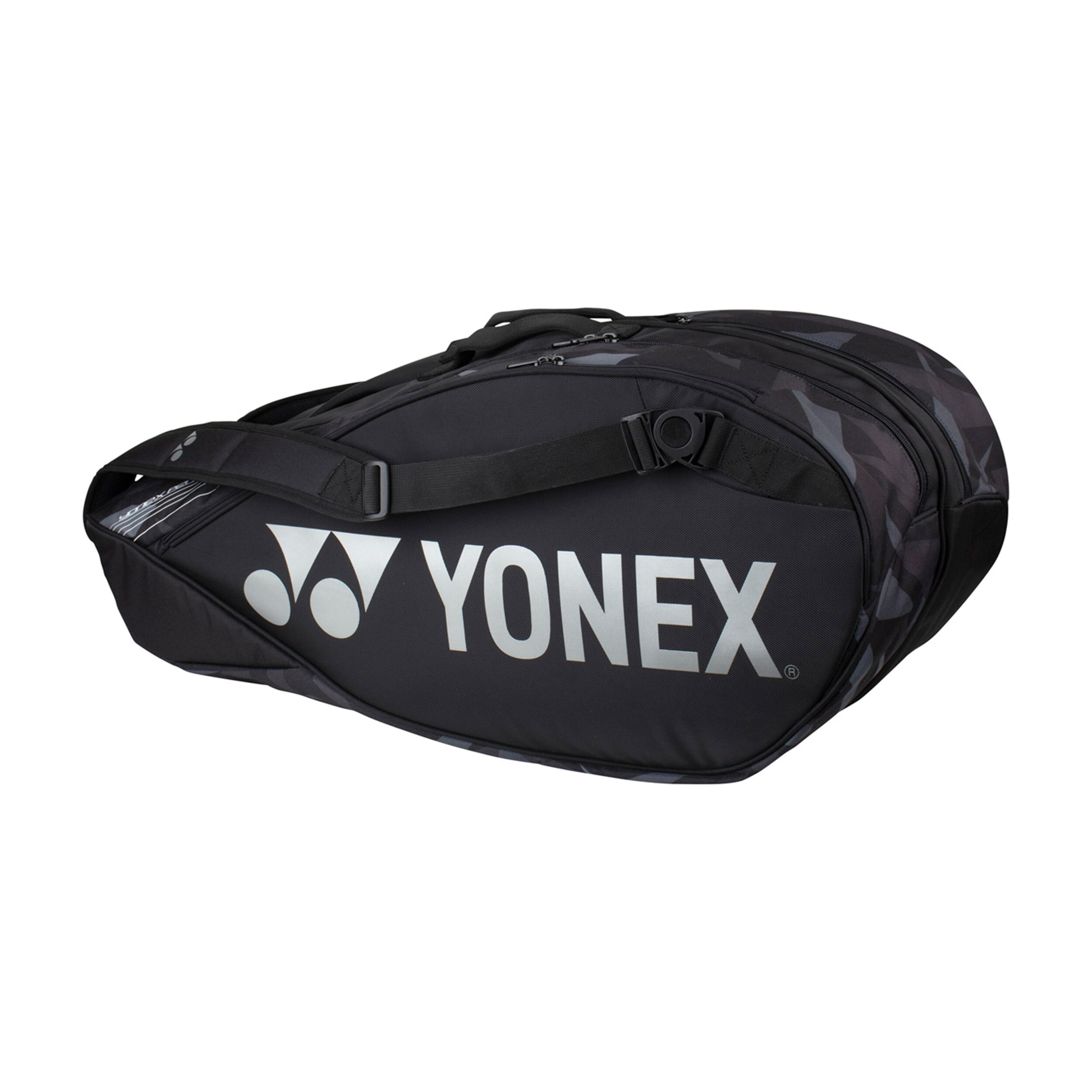 Buy Yonex Pro Racquet Bag Racket Bag 6 Pack Black Grey online Tennis Point UK