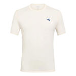 Diadora Clothing Diadora Ss T-Shirt Men-Cream