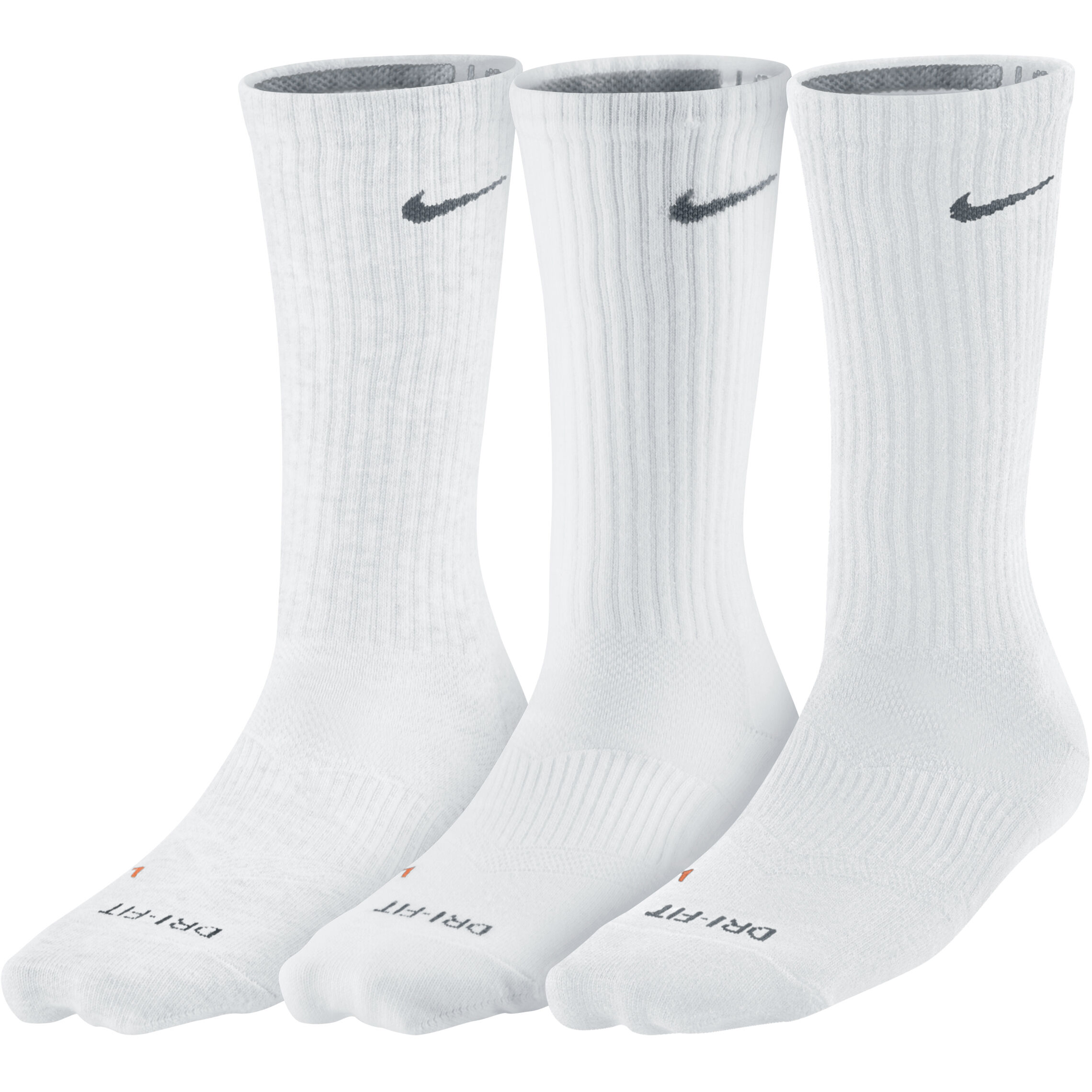 Nike white socks dri fit deals